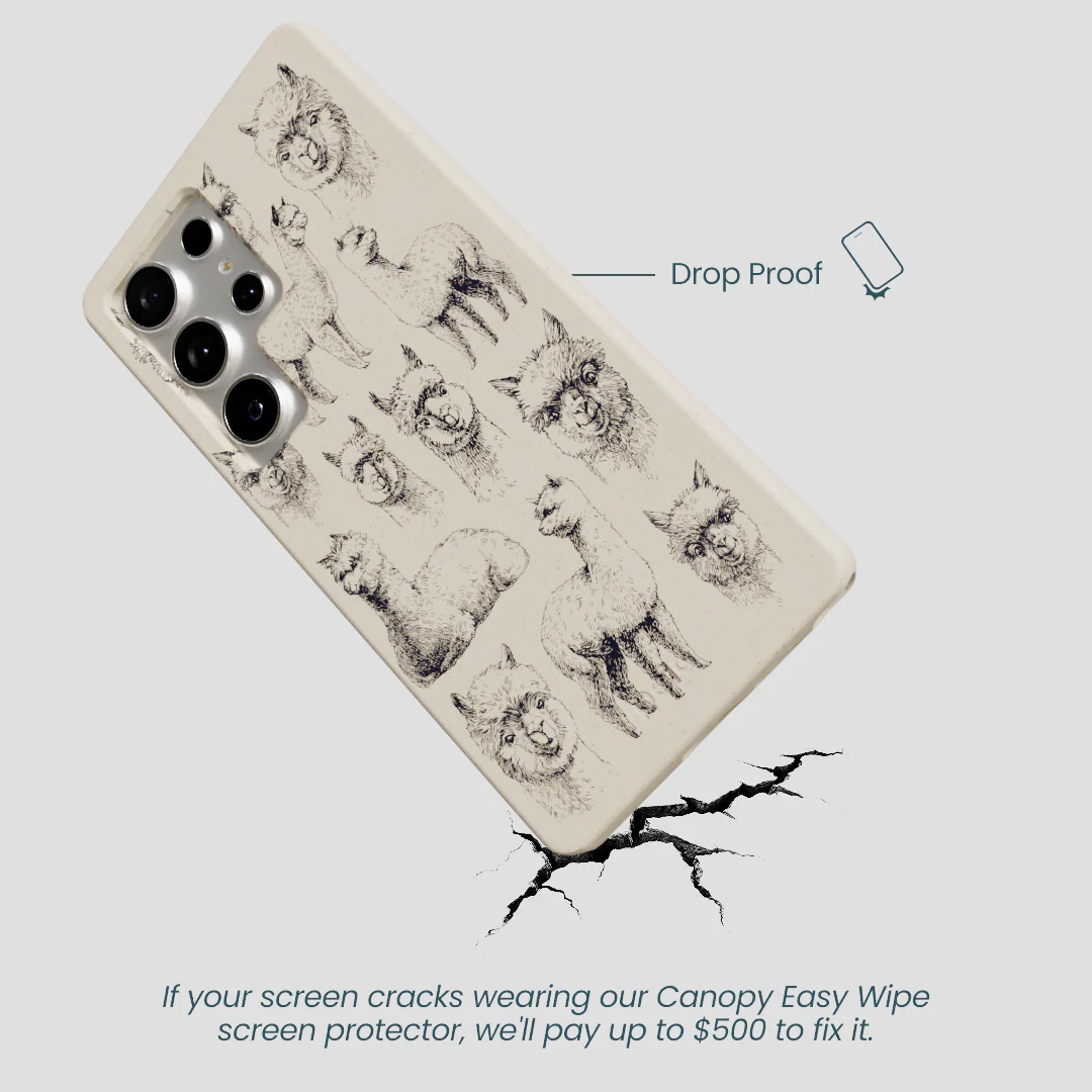 London Fog Spitting Llama Samsung Galaxy S25 Ultra Case - Image 5