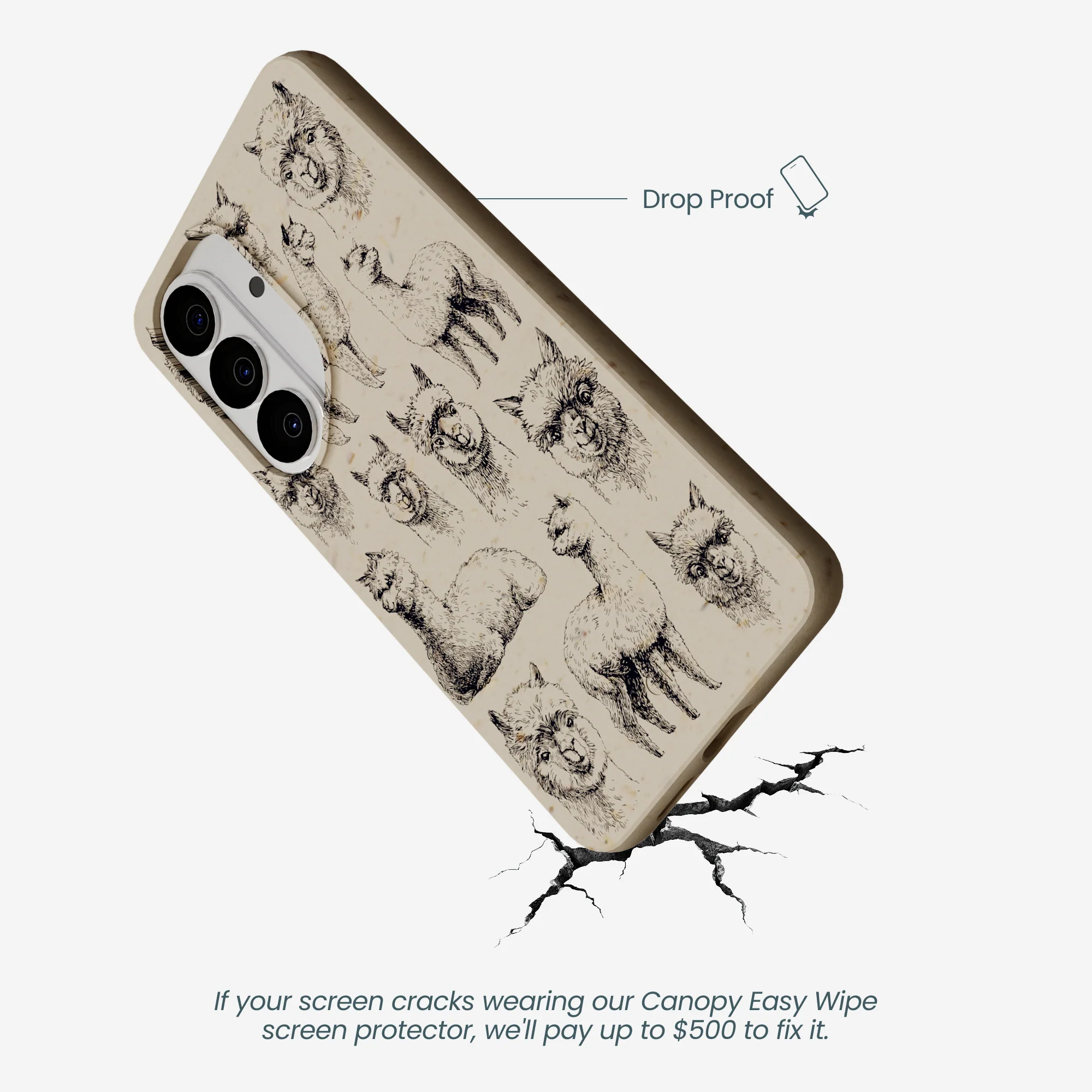 London Fog Spitting Llama Samsung Galaxy S26 Case - Image 5