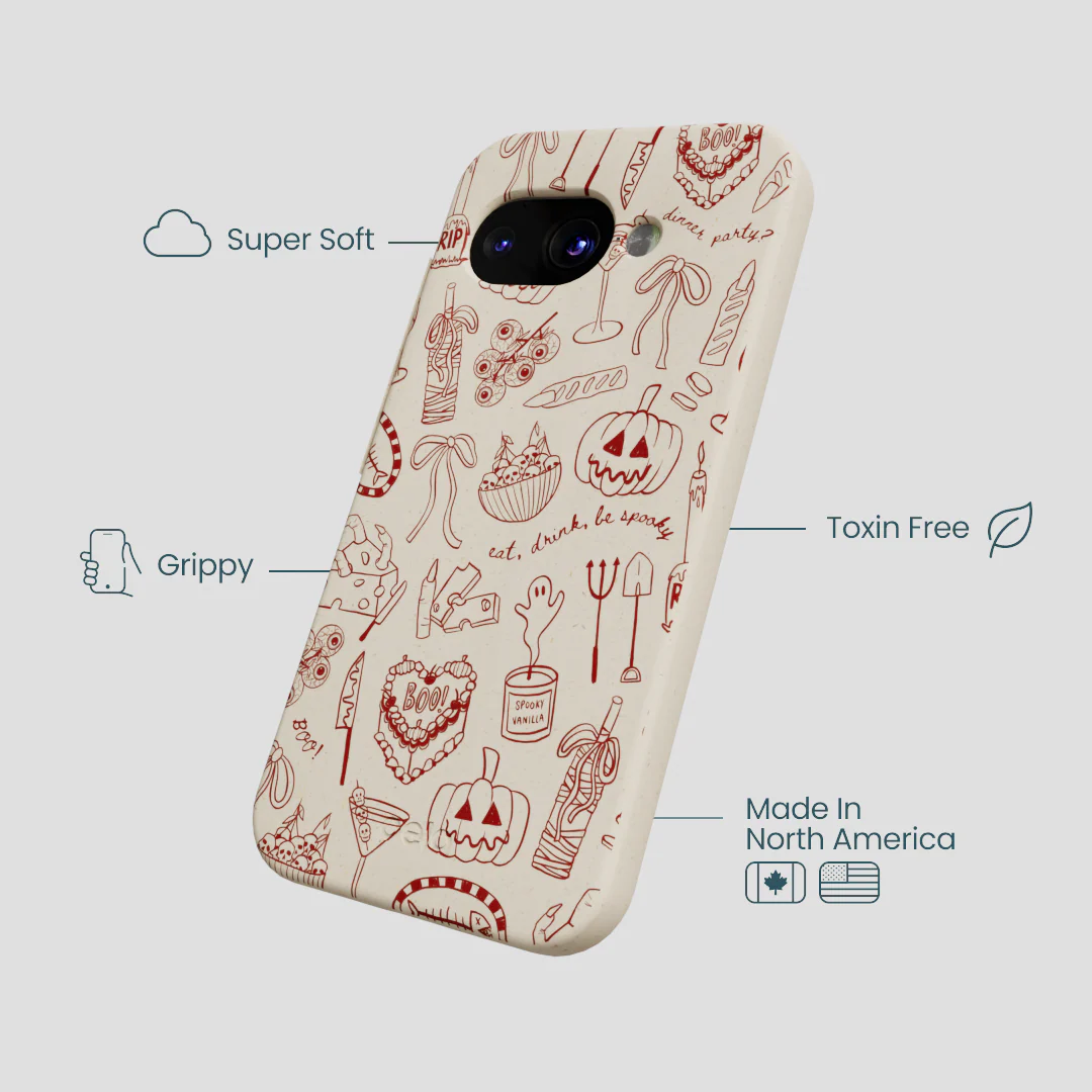 London Fog Spooky Dinner Party Google Pixel 9a Case - Image 3