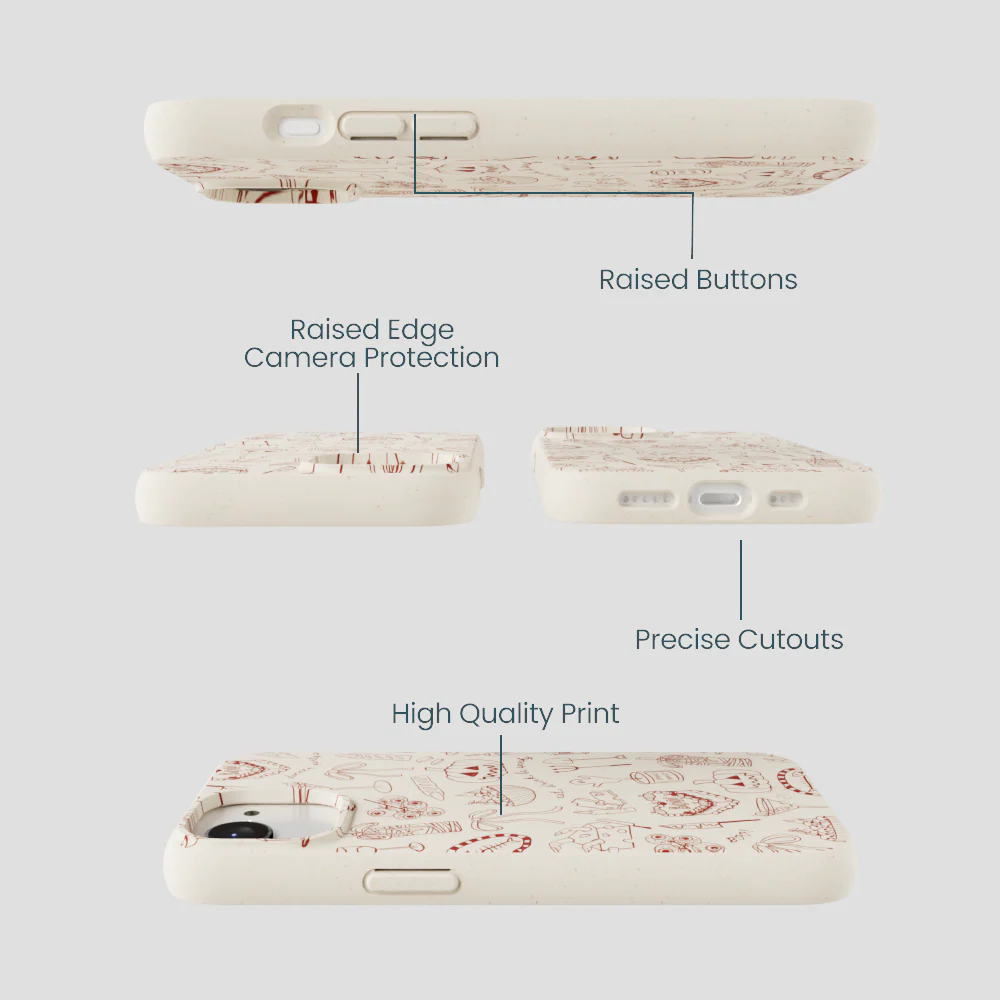 London Fog Spooky Dinner Party iPhone 16e/17e Case - Image 3