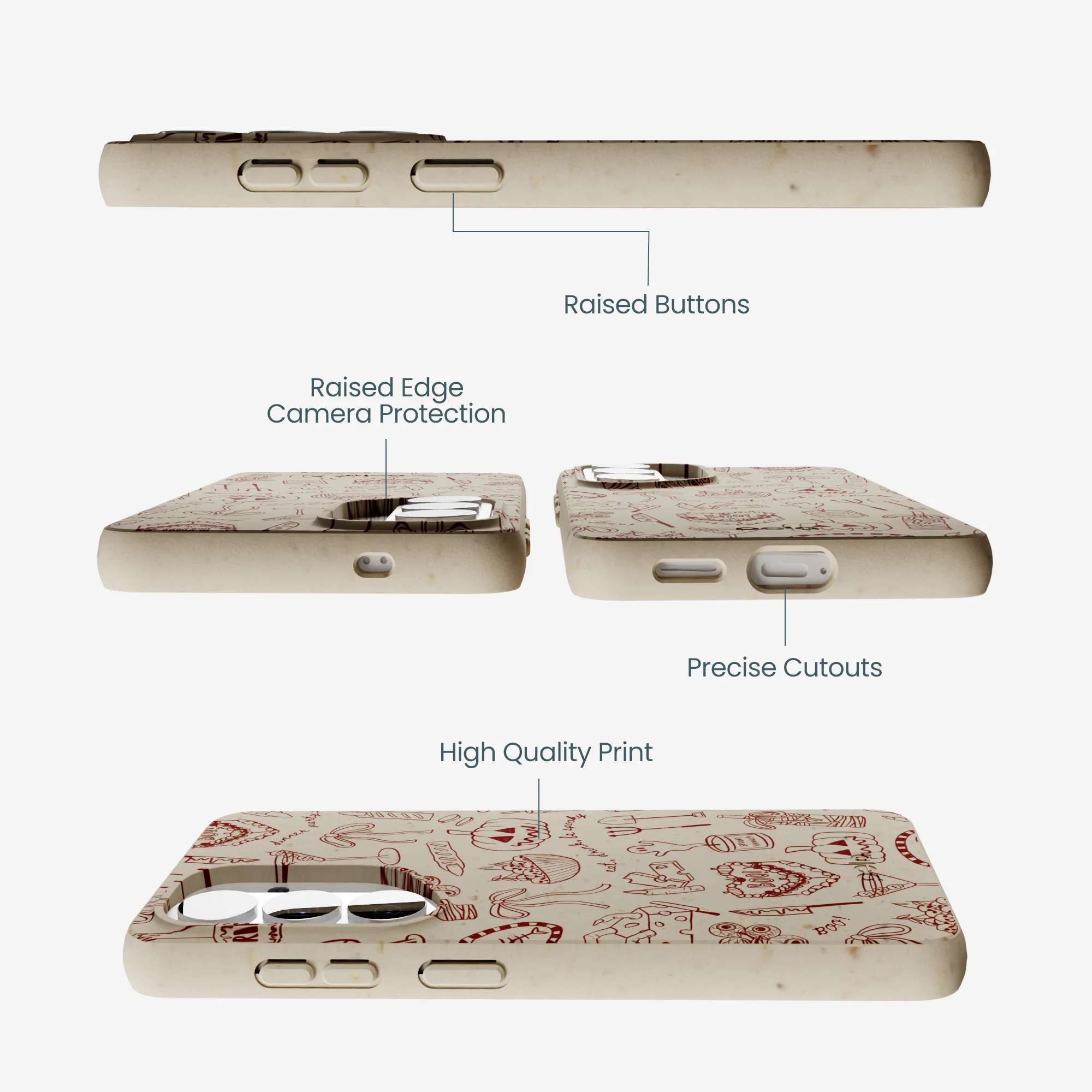 London Fog Spooky Dinner Party Samsung Galaxy S26 Case - Image 2