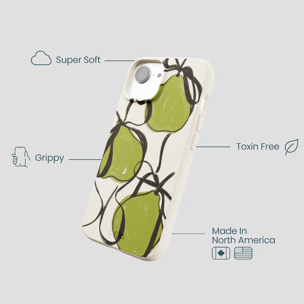London Fog Sweet Pears iPhone 16e/17e Case - Image 4