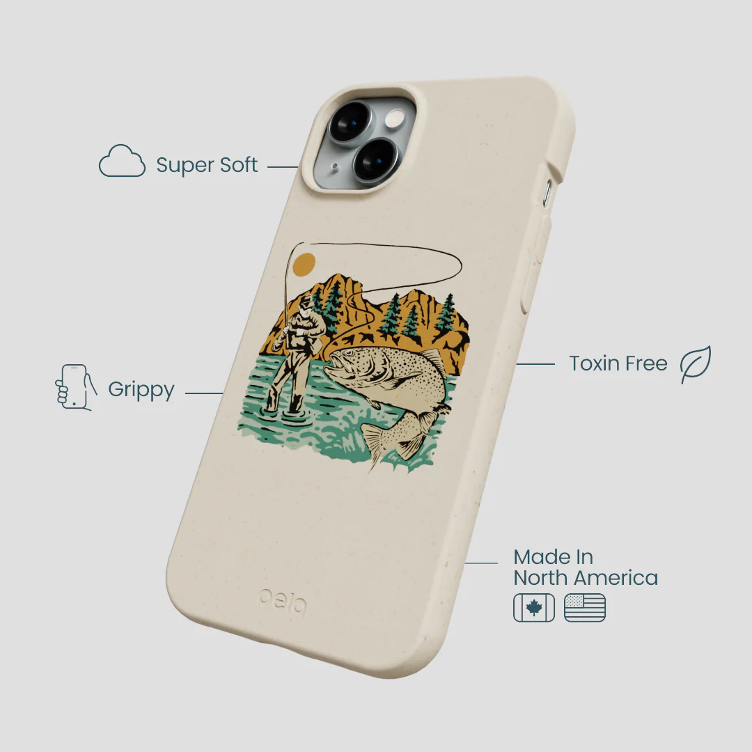 London Fog The Fisherman iPhone 14 Plus Case - Image 4