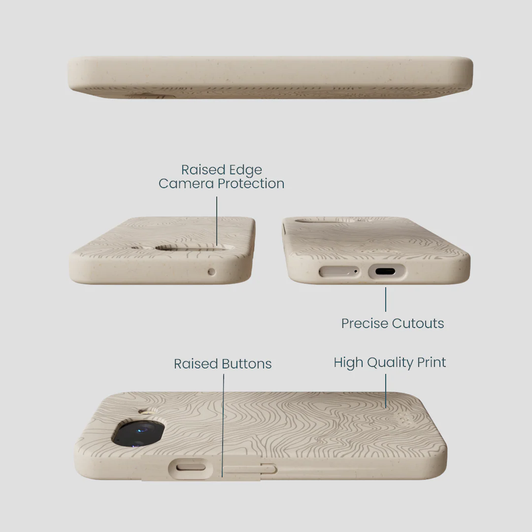 London Fog Trail Lines Google Pixel 9a Case - Image 3