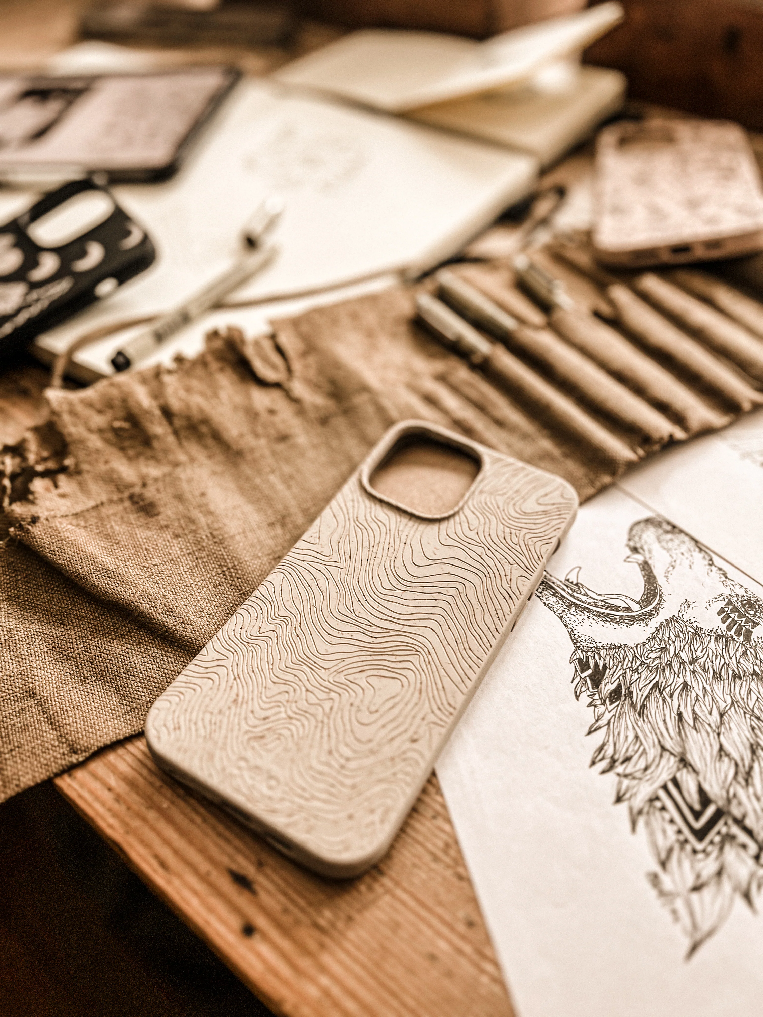 London Fog Trail Lines Samsung Galaxy S26 Case - Image 2