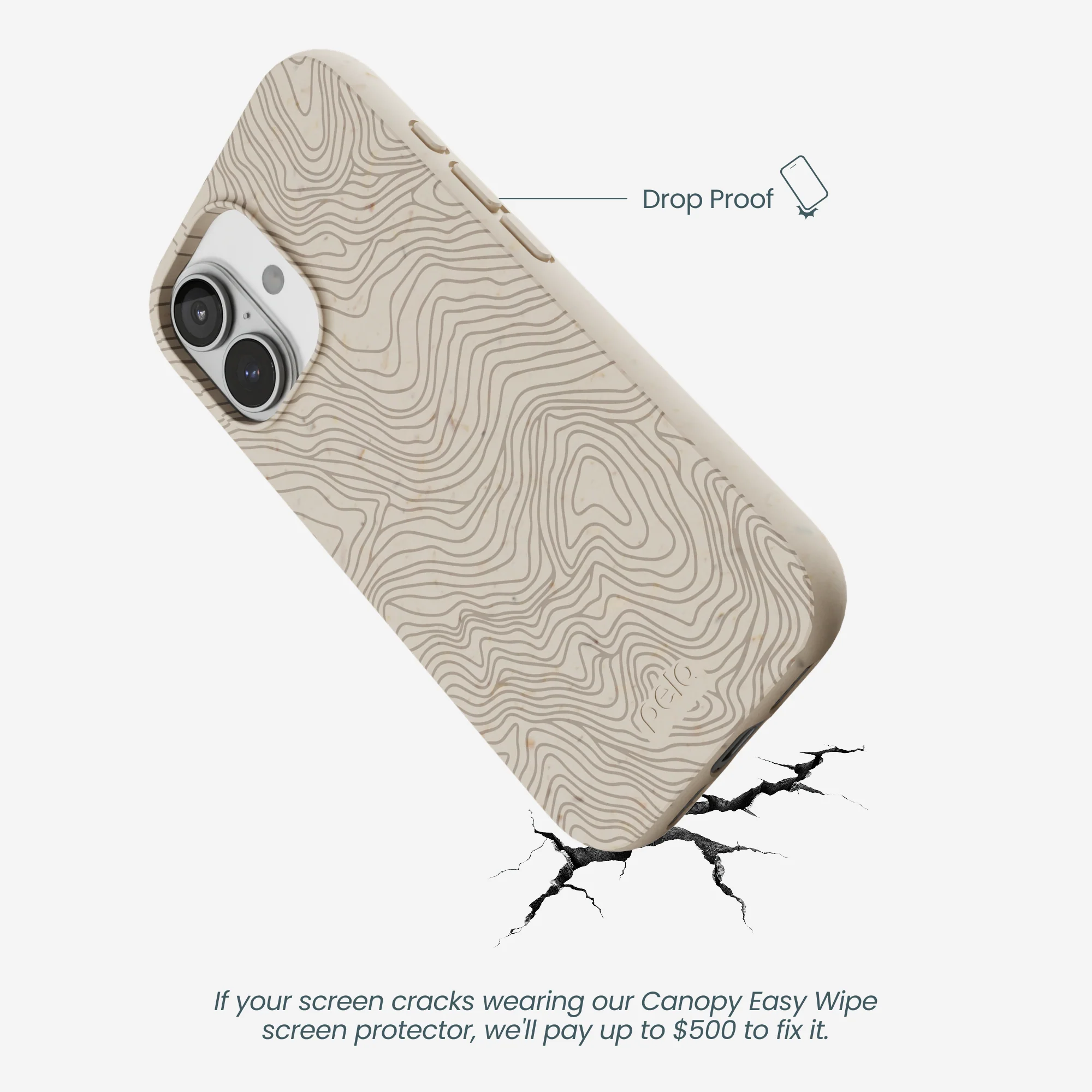 London Fog Trail Lines iPhone 17 Case - Image 5