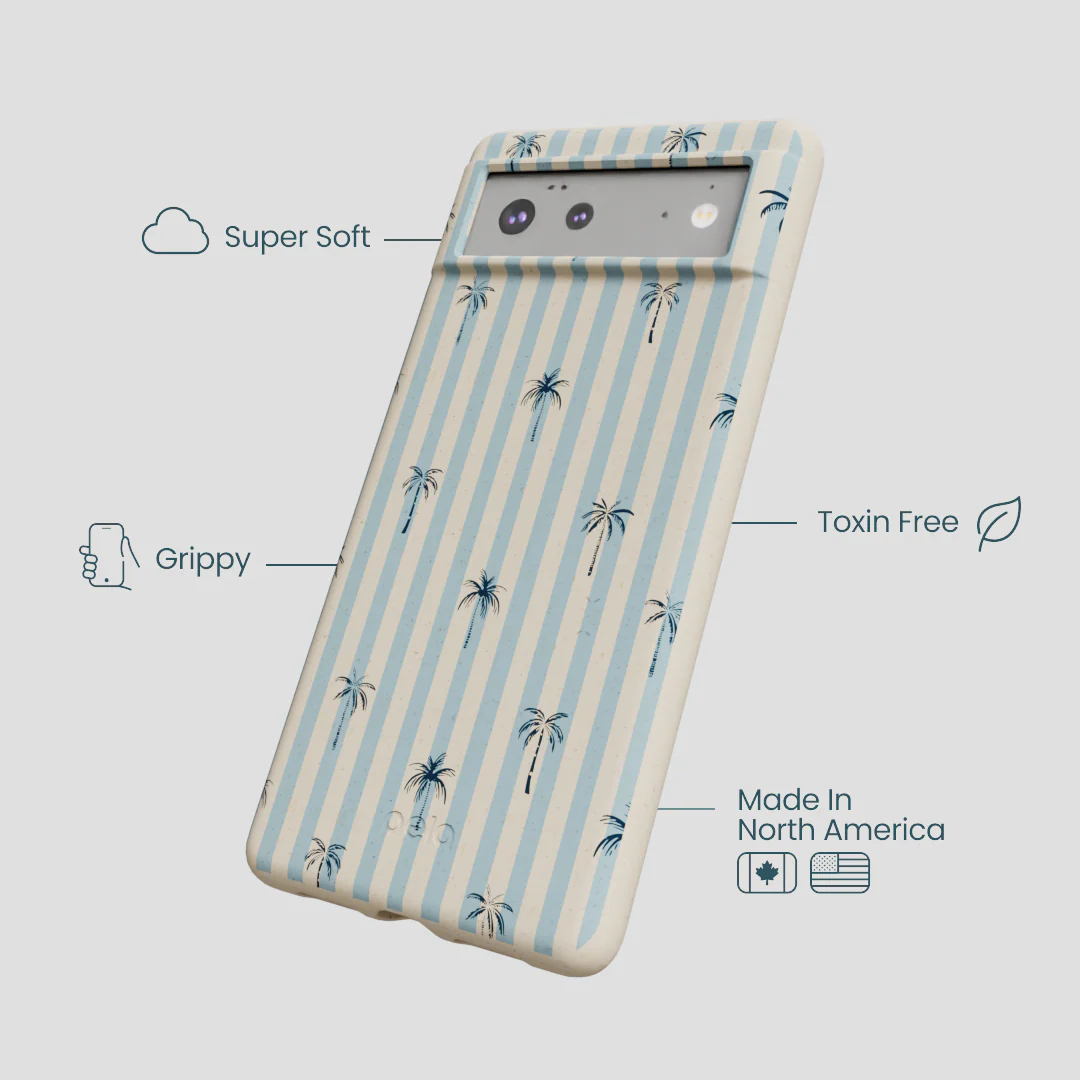 London Fog Tropical Stripes Google Pixel 6a Case - Image 4