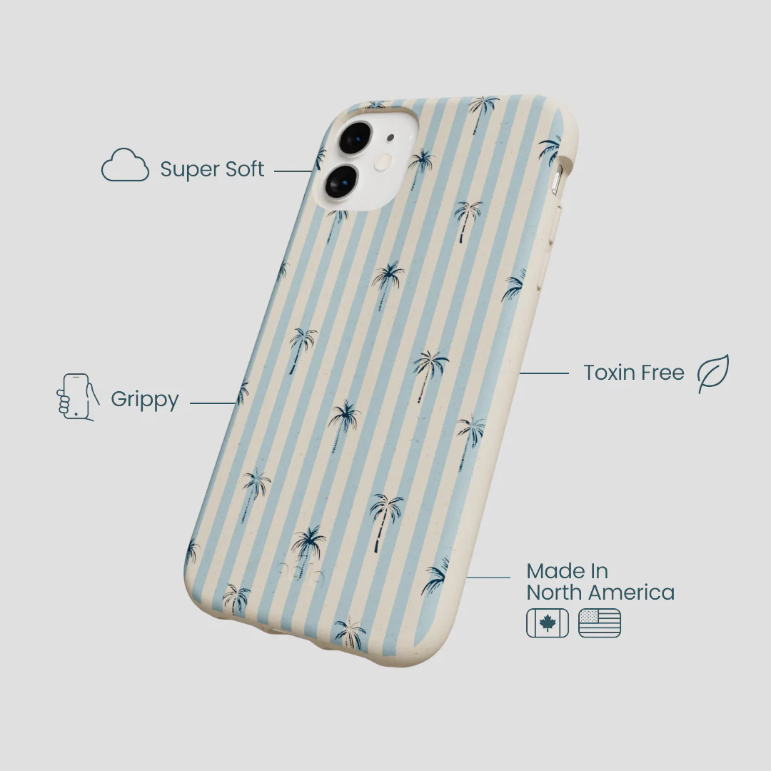 London Fog Tropical Stripes iPhone 11 Case - Image 4