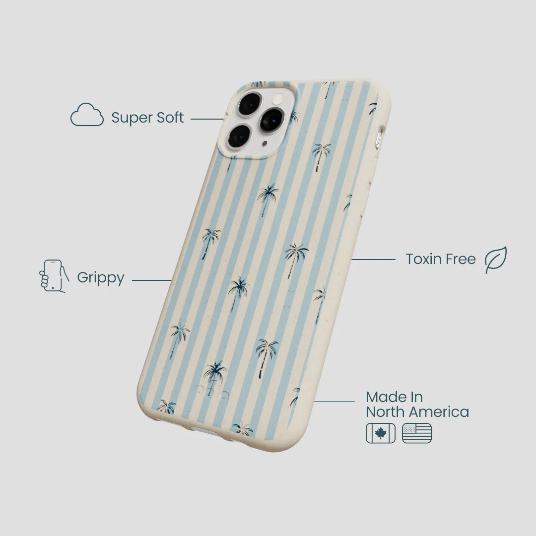 London Fog Tropical Stripes iPhone 11 Pro Case - Image 4