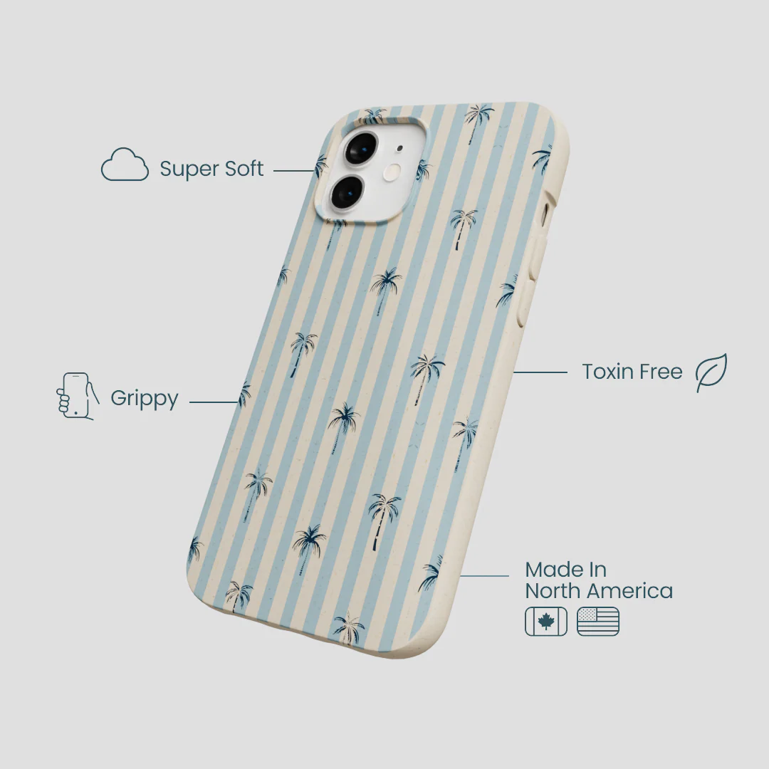 London Fog Tropical Stripes iPhone 12/ iPhone 12 Pro Case - Image 4