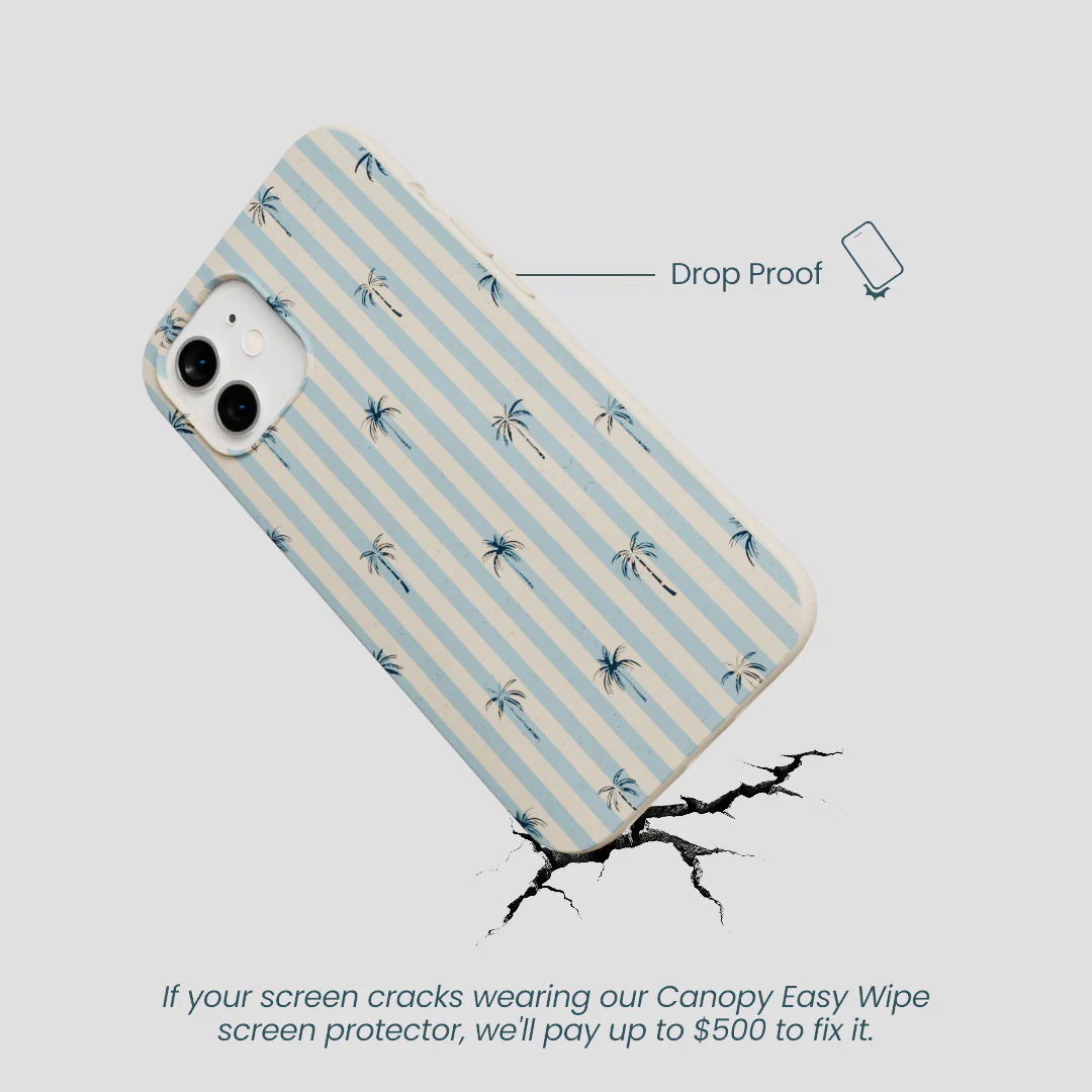 London Fog Tropical Stripes iPhone 12/ iPhone 12 Pro Case - Image 5