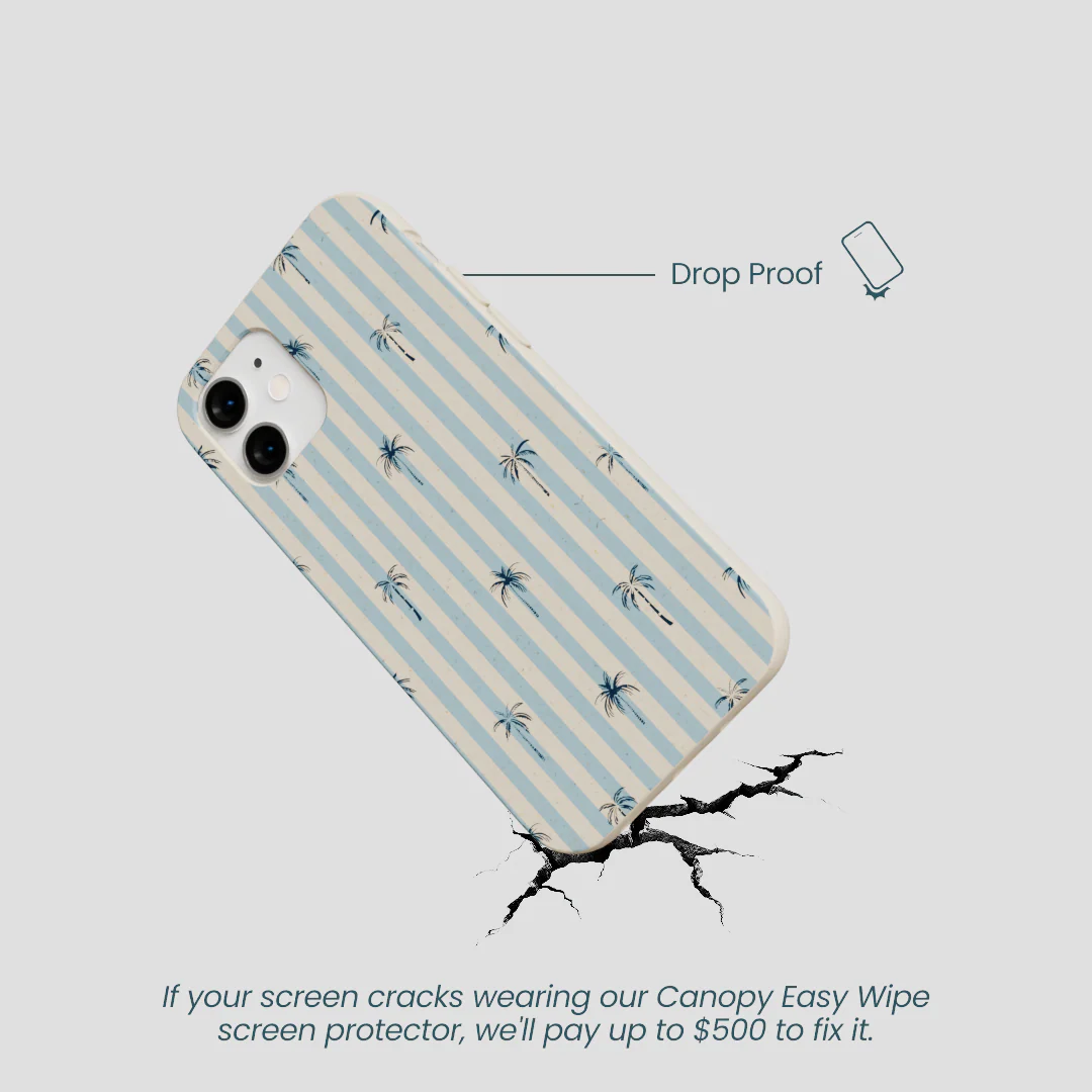 London Fog Tropical Stripes iPhone 12 Mini Case - Image 5