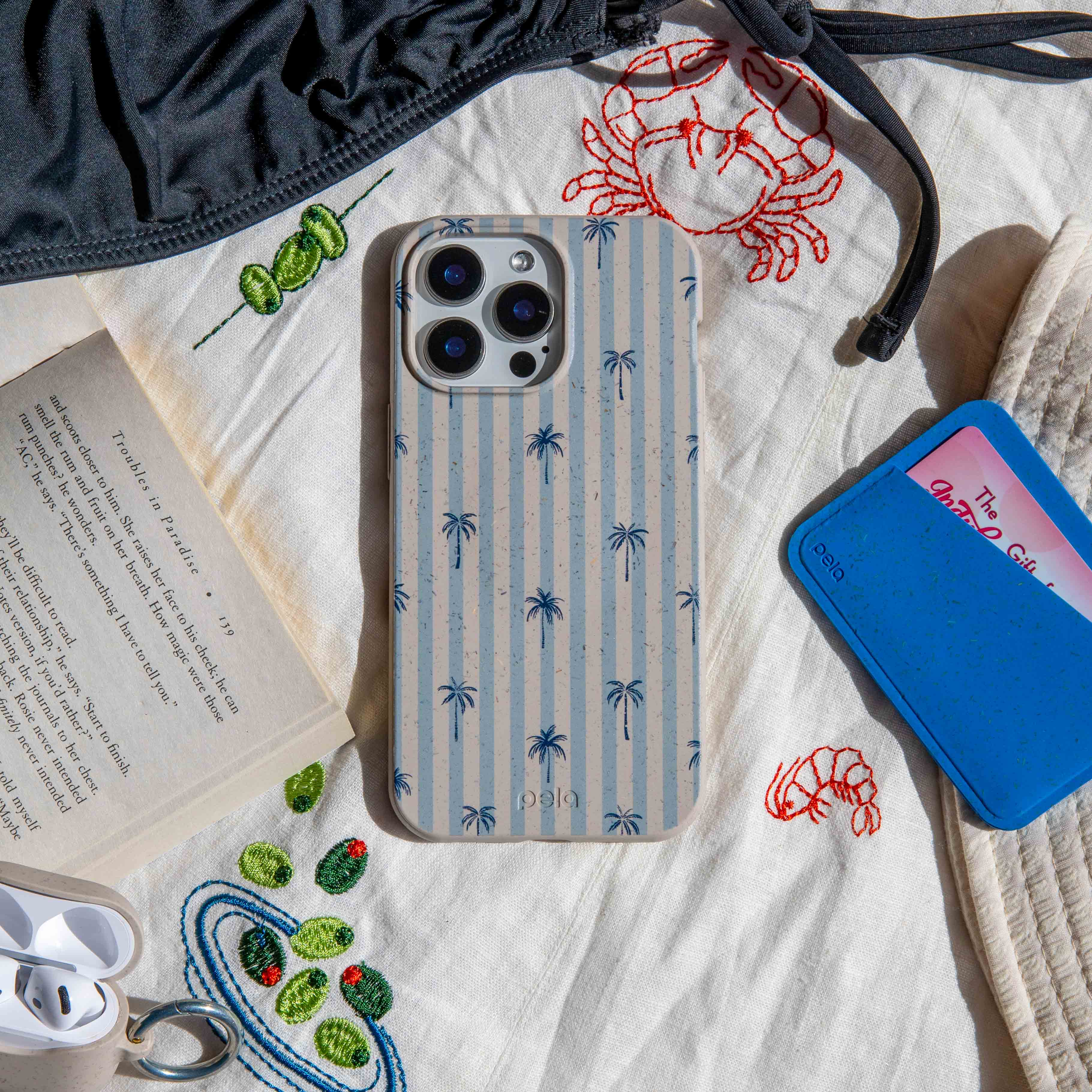 London Fog Tropical Stripes iPhone 12 Pro Max Case - Image 9