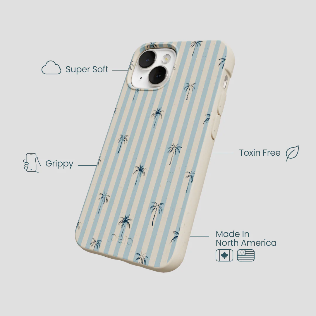 London Fog Tropical Stripes iPhone 13 Case - Image 4