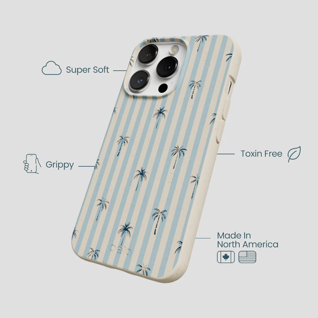 London Fog Tropical Stripes iPhone 13 Pro Max Case - Image 4