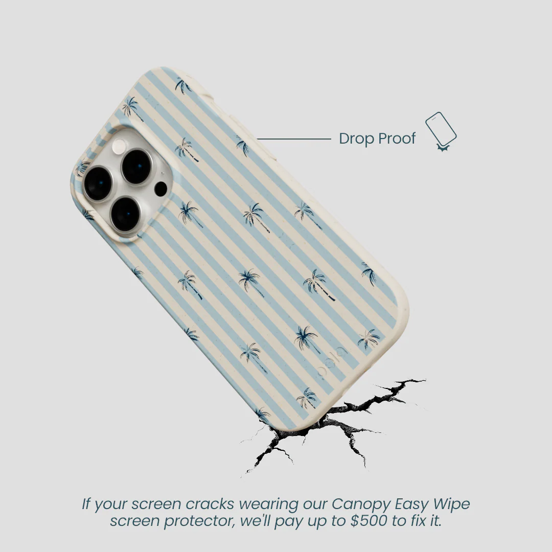 London Fog Tropical Stripes iPhone 14 Pro Case - Image 5