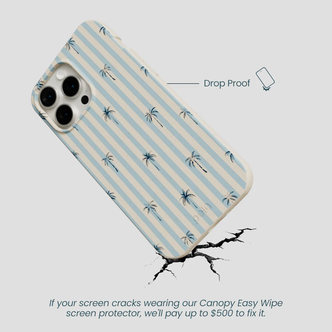 London Fog Tropical Stripes iPhone 14 Pro Max Case - Image 5