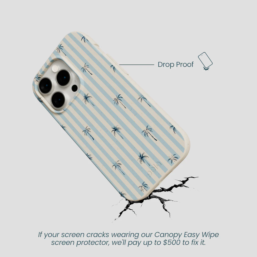 London Fog Tropical Stripes iPhone 15 Pro Case - Image 5