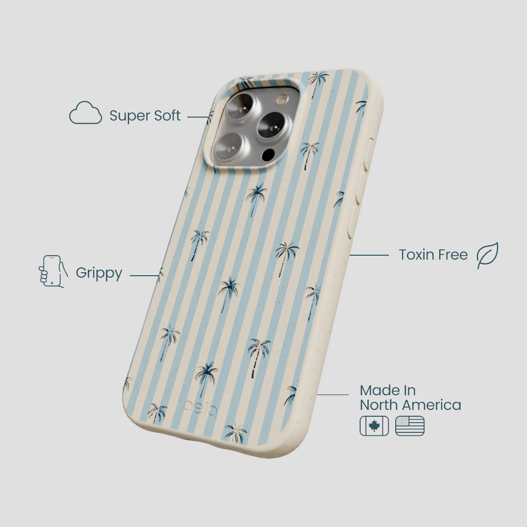 London Fog Tropical Stripes iPhone 16 Pro Case - Image 4