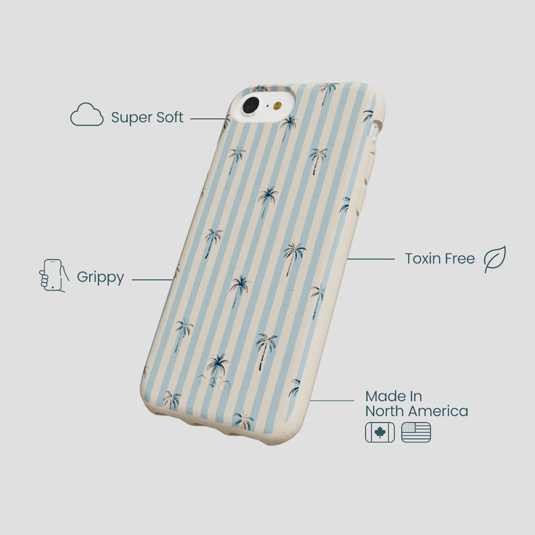 London Fog Tropical Stripes iPhone 6/6s/7/8/SE Case - Image 4