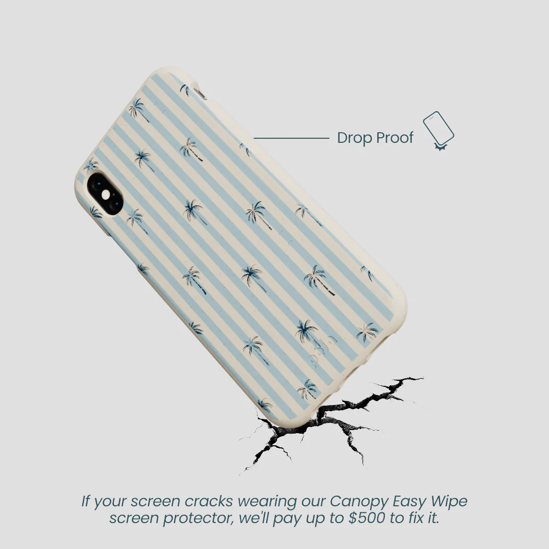 London Fog Tropical Stripes iPhone XR Case - Image 5
