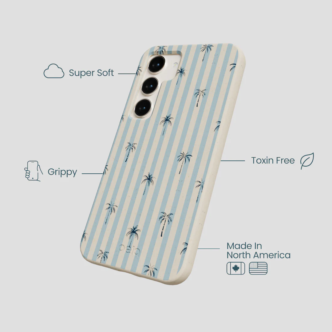 London Fog Tropical Stripes Samsung Galaxy S24 Case - Image 4