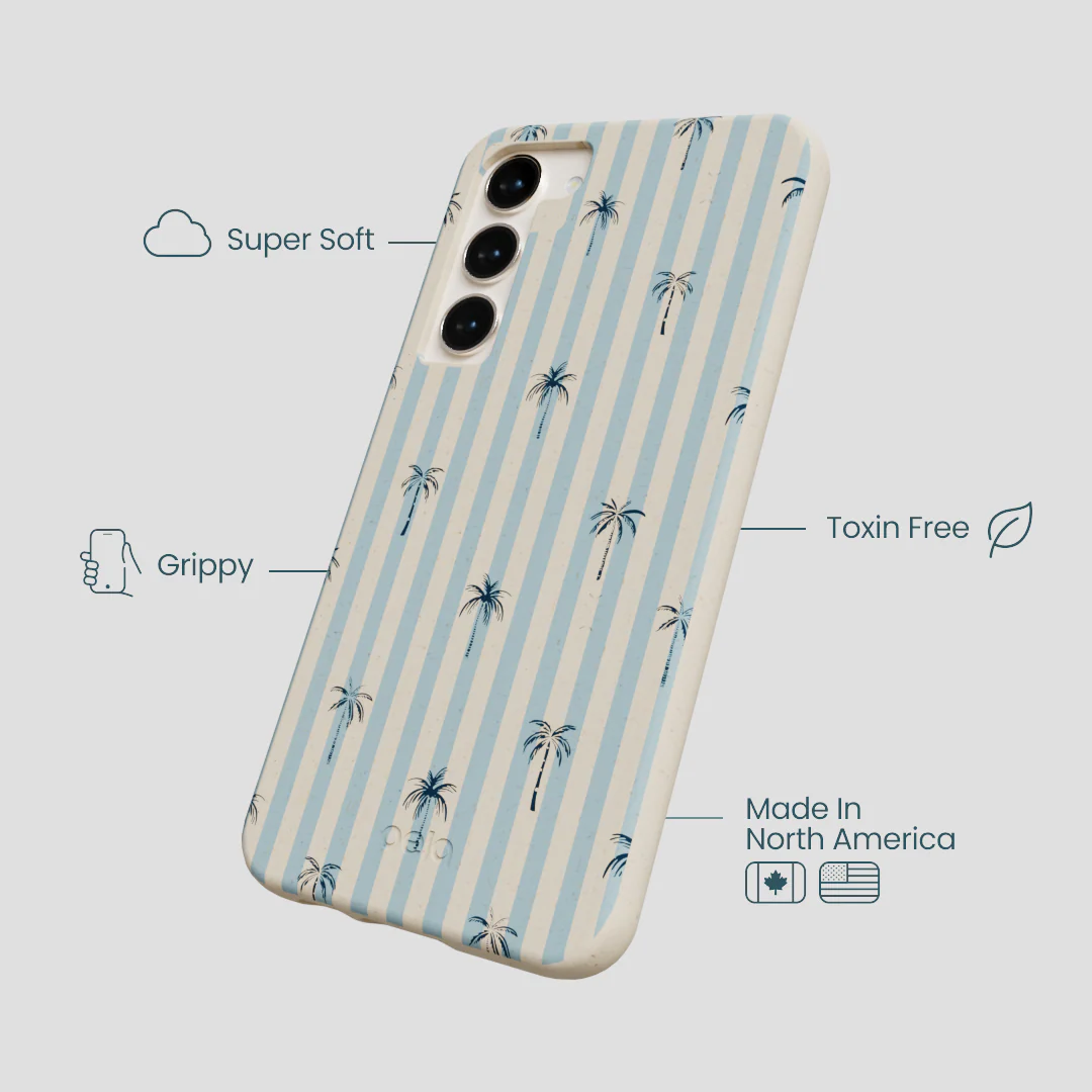 London Fog Tropical Stripes Samsung Galaxy S24+(Plus) Case - Image 4