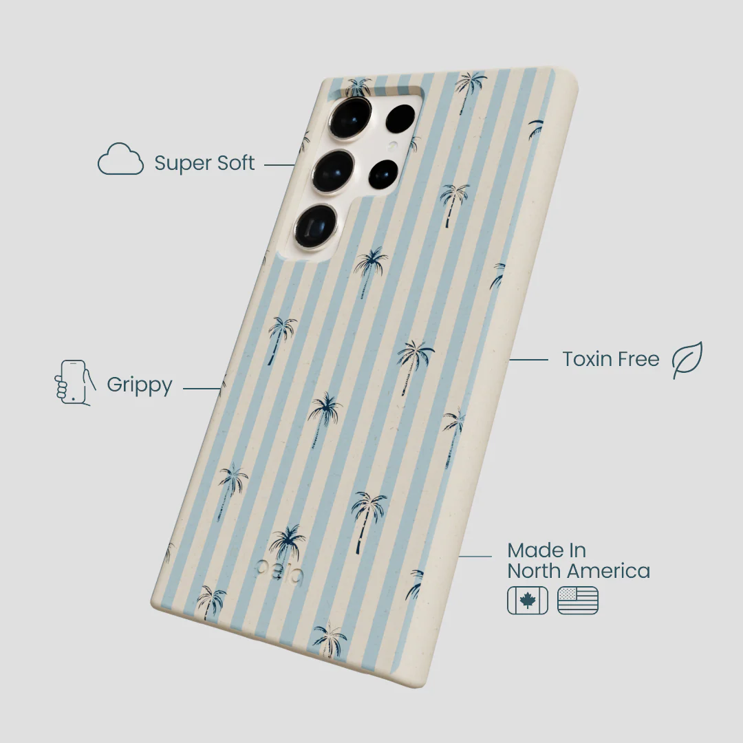 London Fog Tropical Stripes Samsung Galaxy S24 Ultra Case - Image 4