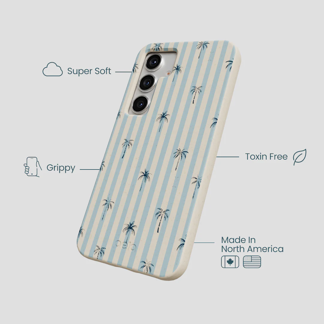 London Fog Tropical Stripes Samsung Galaxy S25 Case - Image 4
