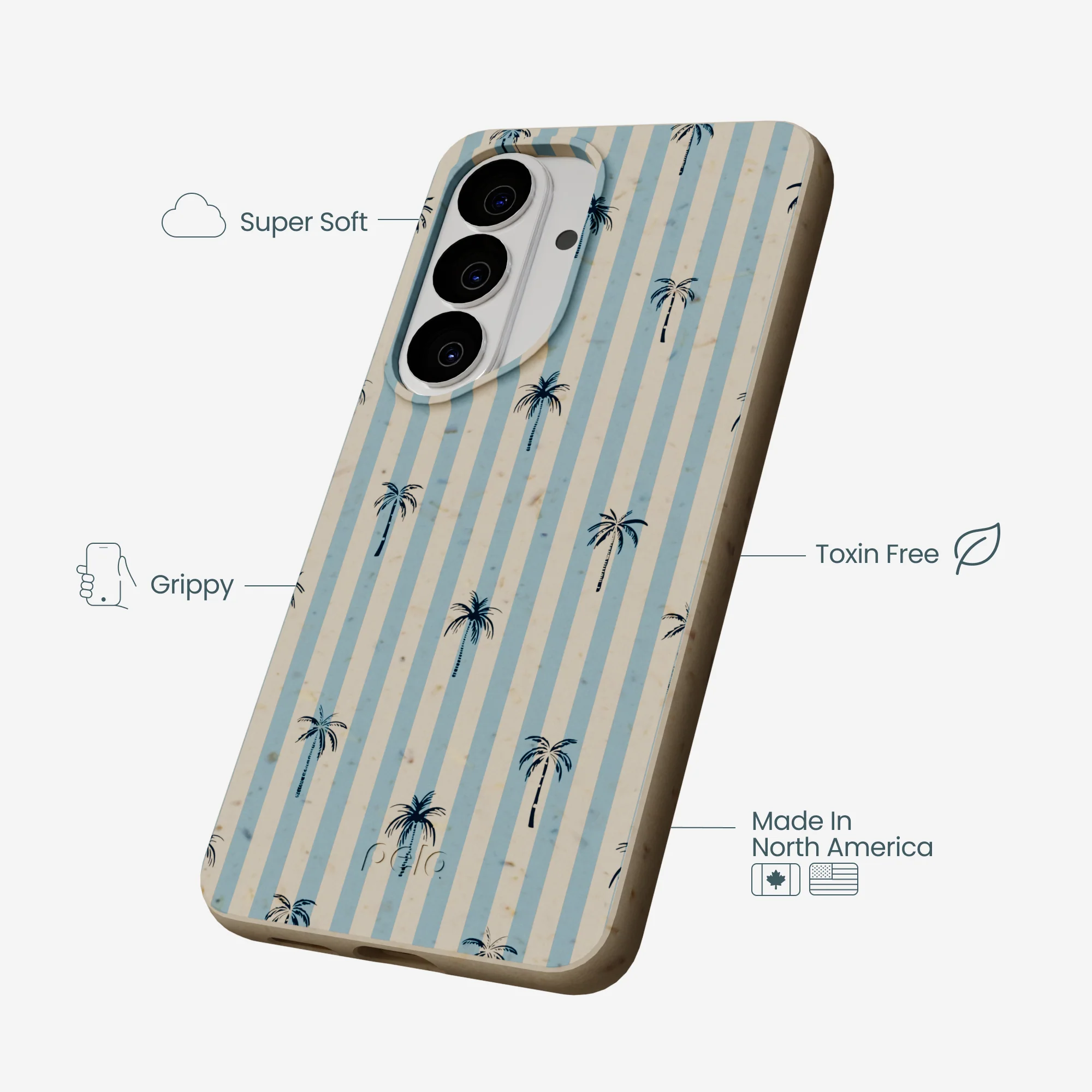 London Fog Tropical Stripes Samsung Galaxy S26 Case - Image 4