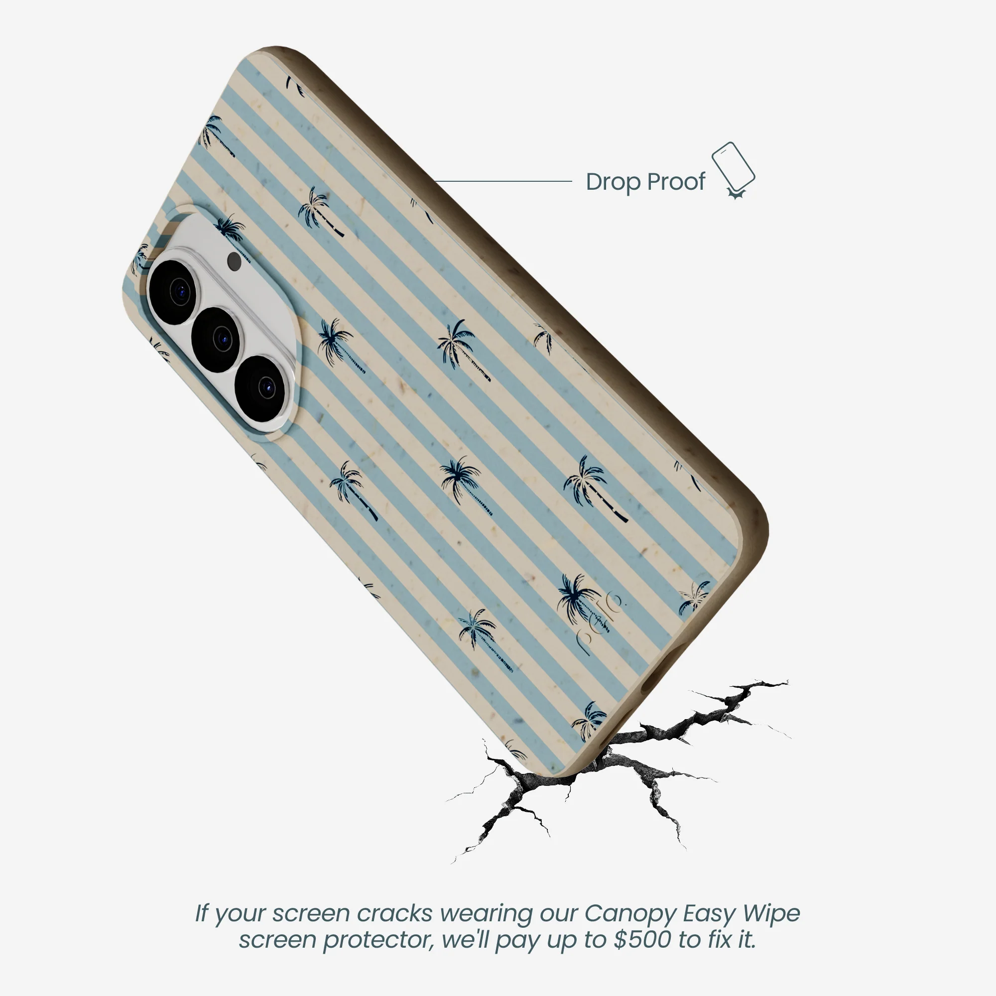 London Fog Tropical Stripes Samsung Galaxy S26 Case - Image 5
