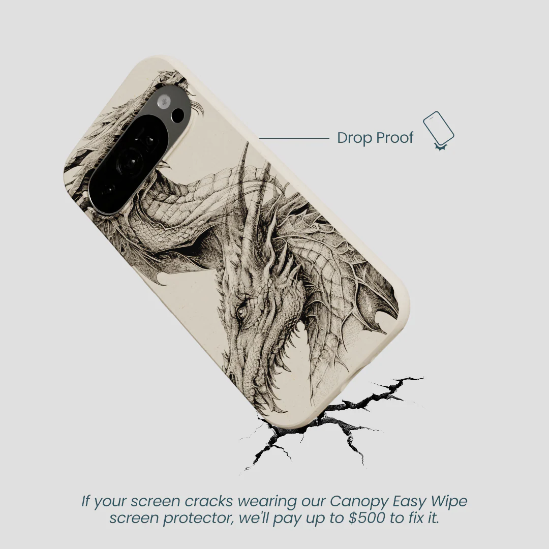 London Fog Twin Dragons Google Pixel 10/10 Pro Case - Image 5