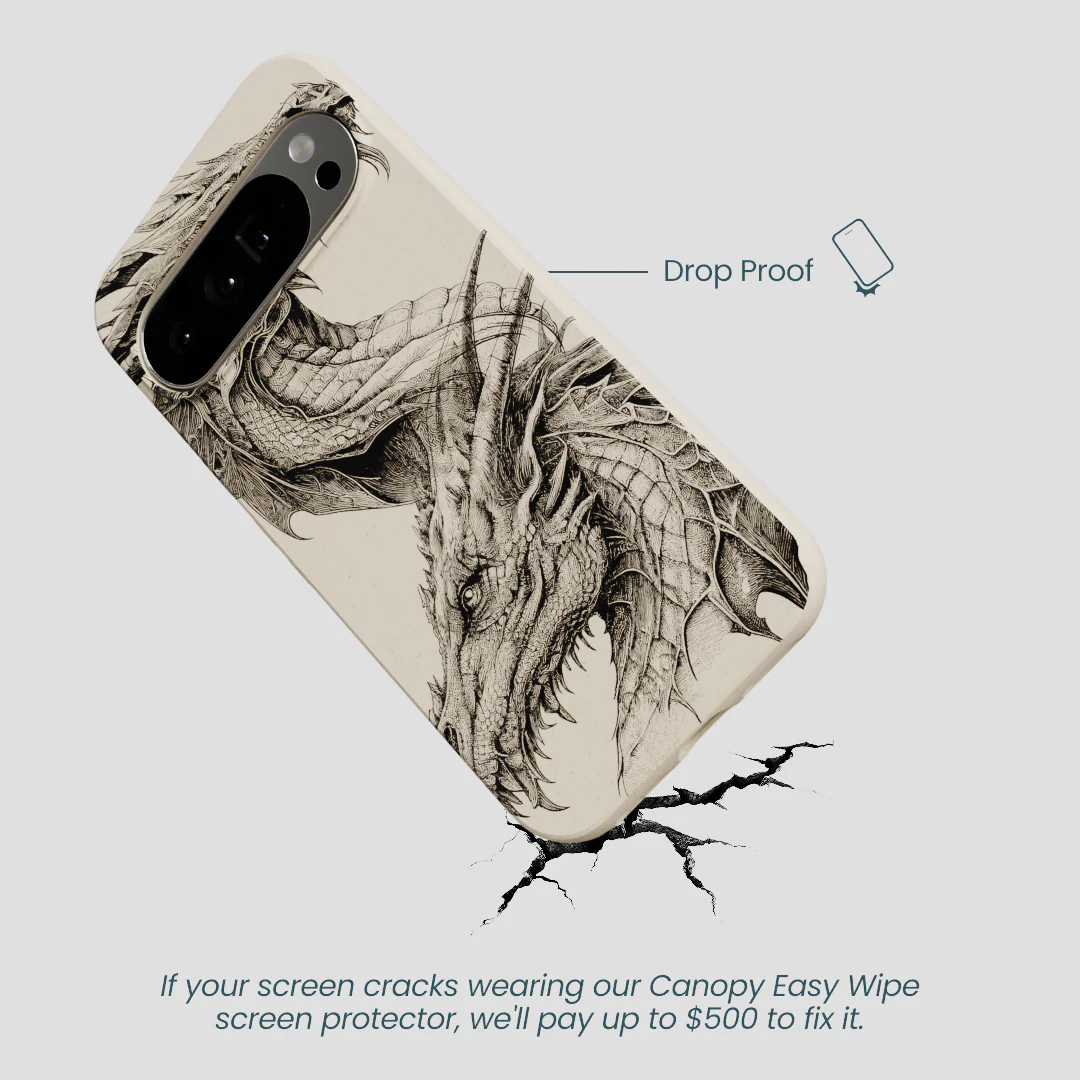 London Fog Twin Dragons Google Pixel 10 Pro XL Case - Image 4