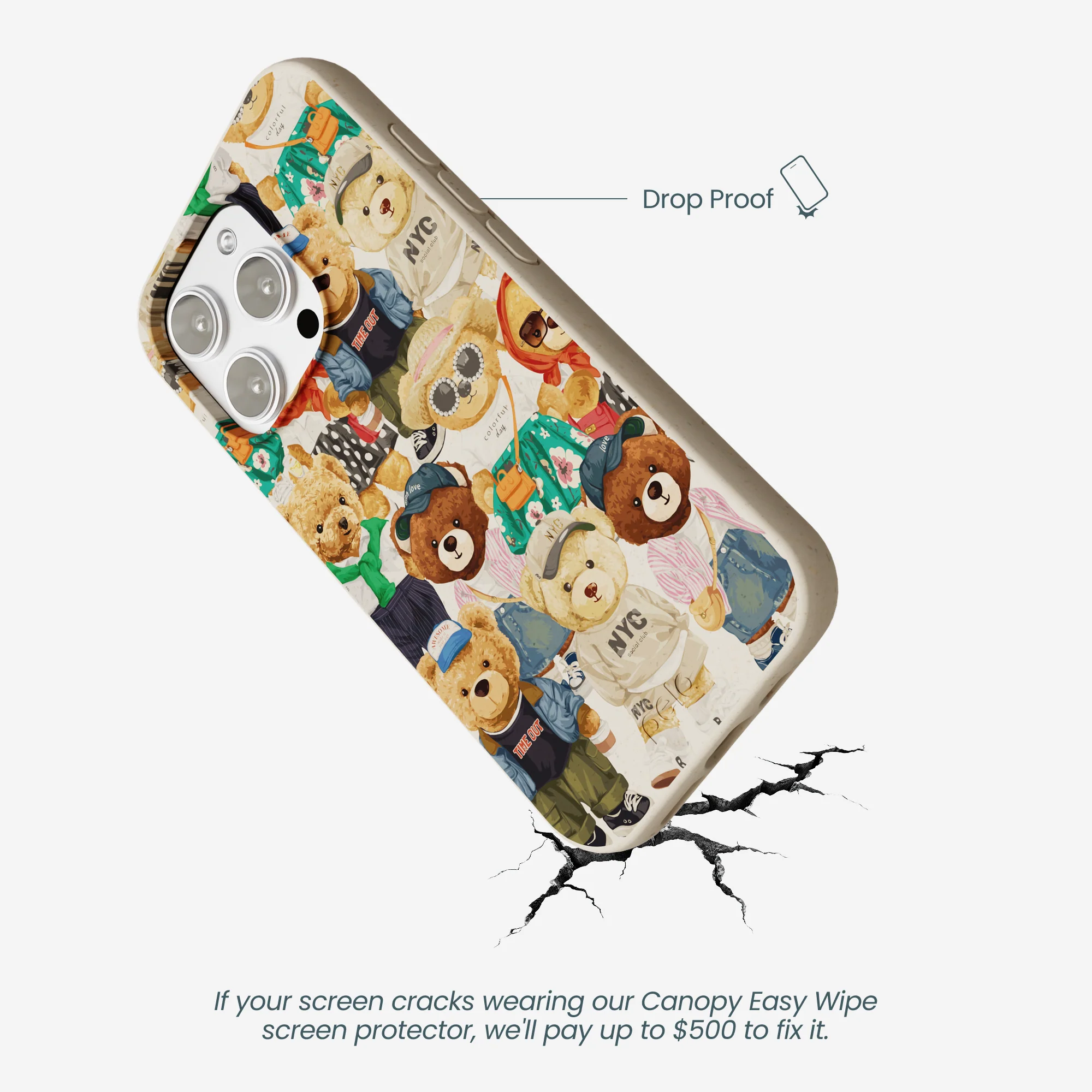 London Fog Unbearably Cute iPhone 16 Pro Max Case - Image 5