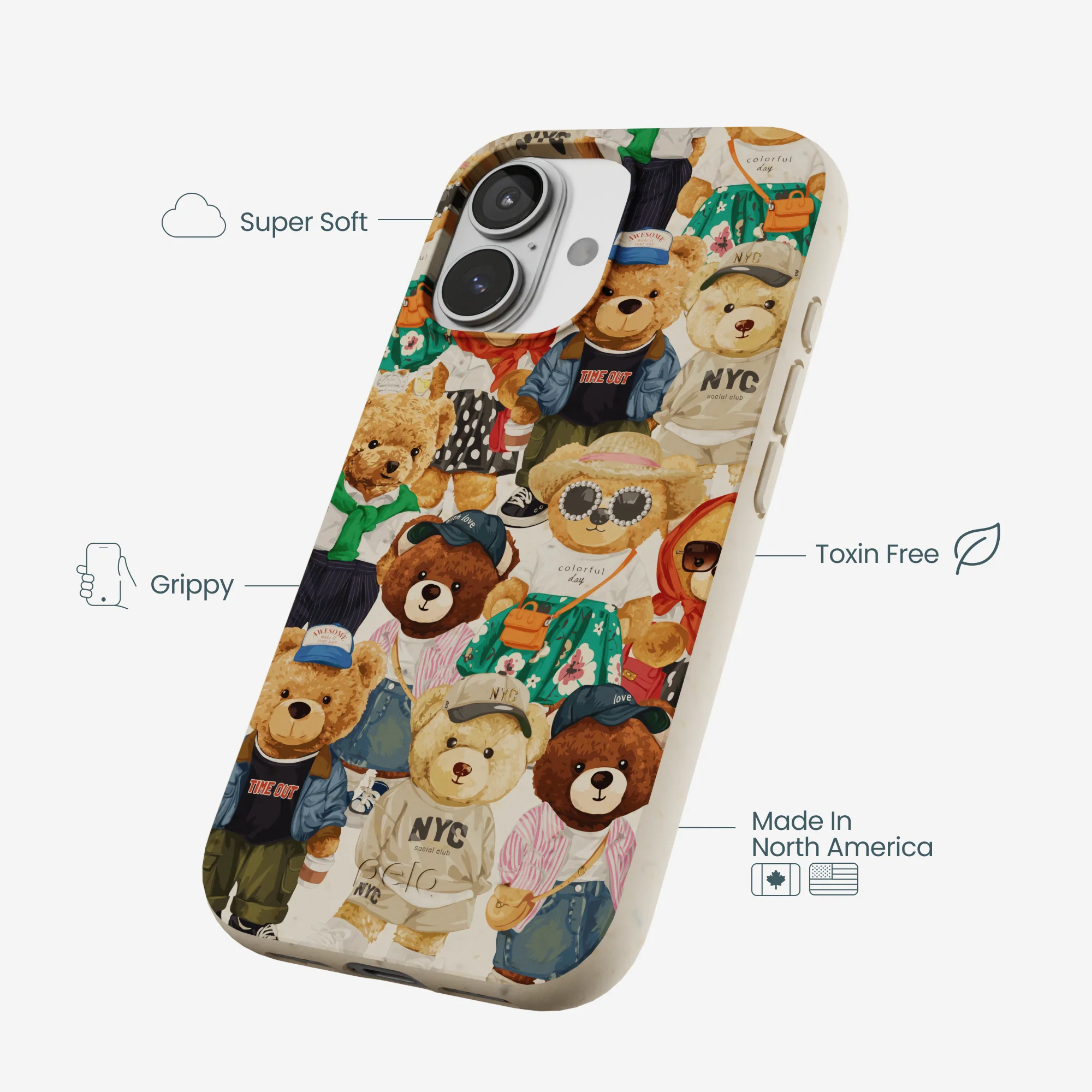 London Fog Unbearably Cute iPhone 17 Case - Image 4