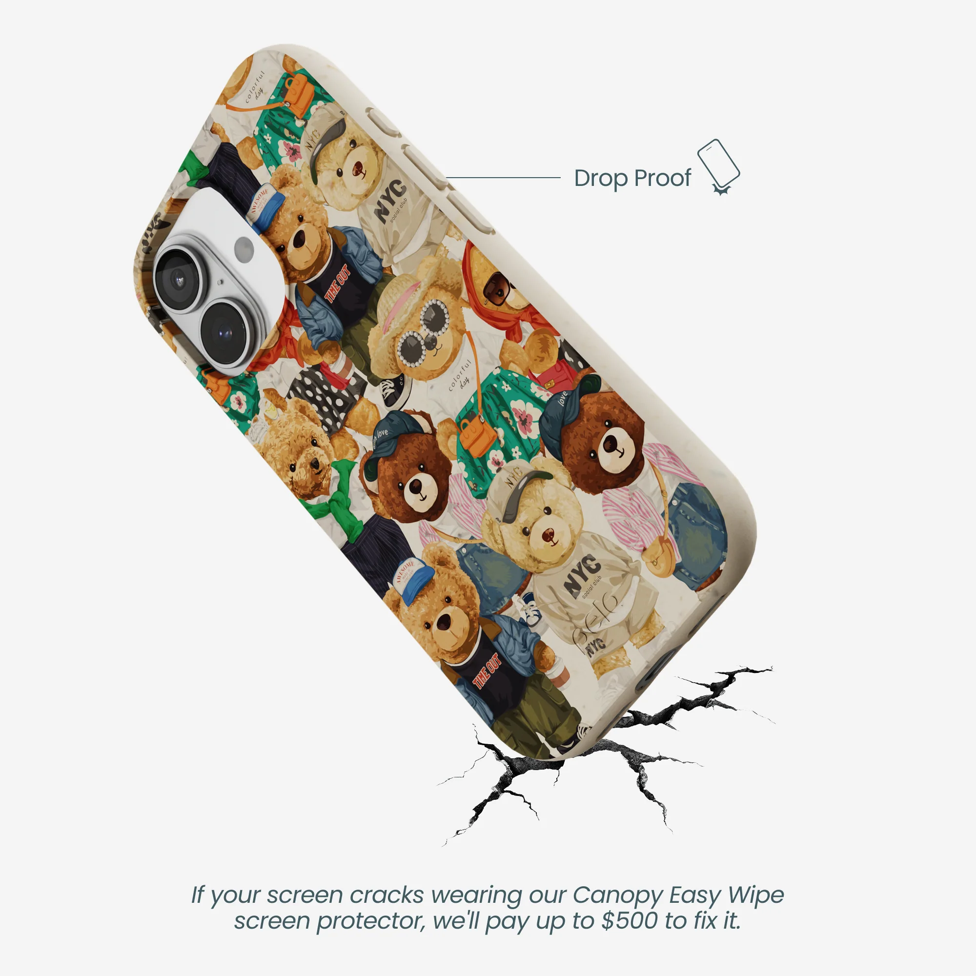 London Fog Unbearably Cute iPhone 17 Case - Image 5