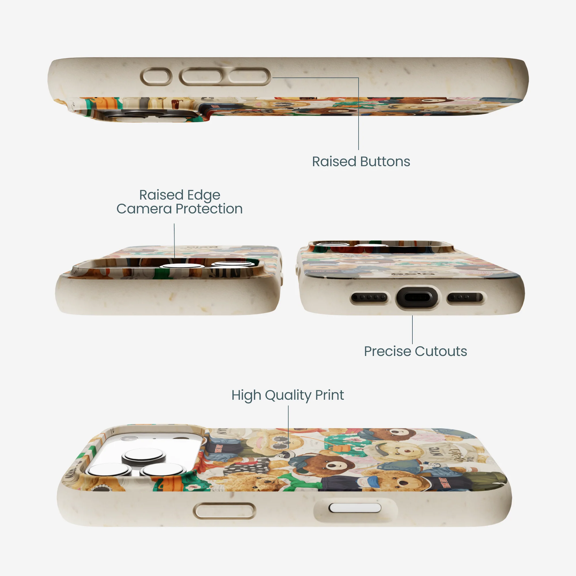 London Fog Unbearably Cute iPhone 17 Pro Case - Image 3