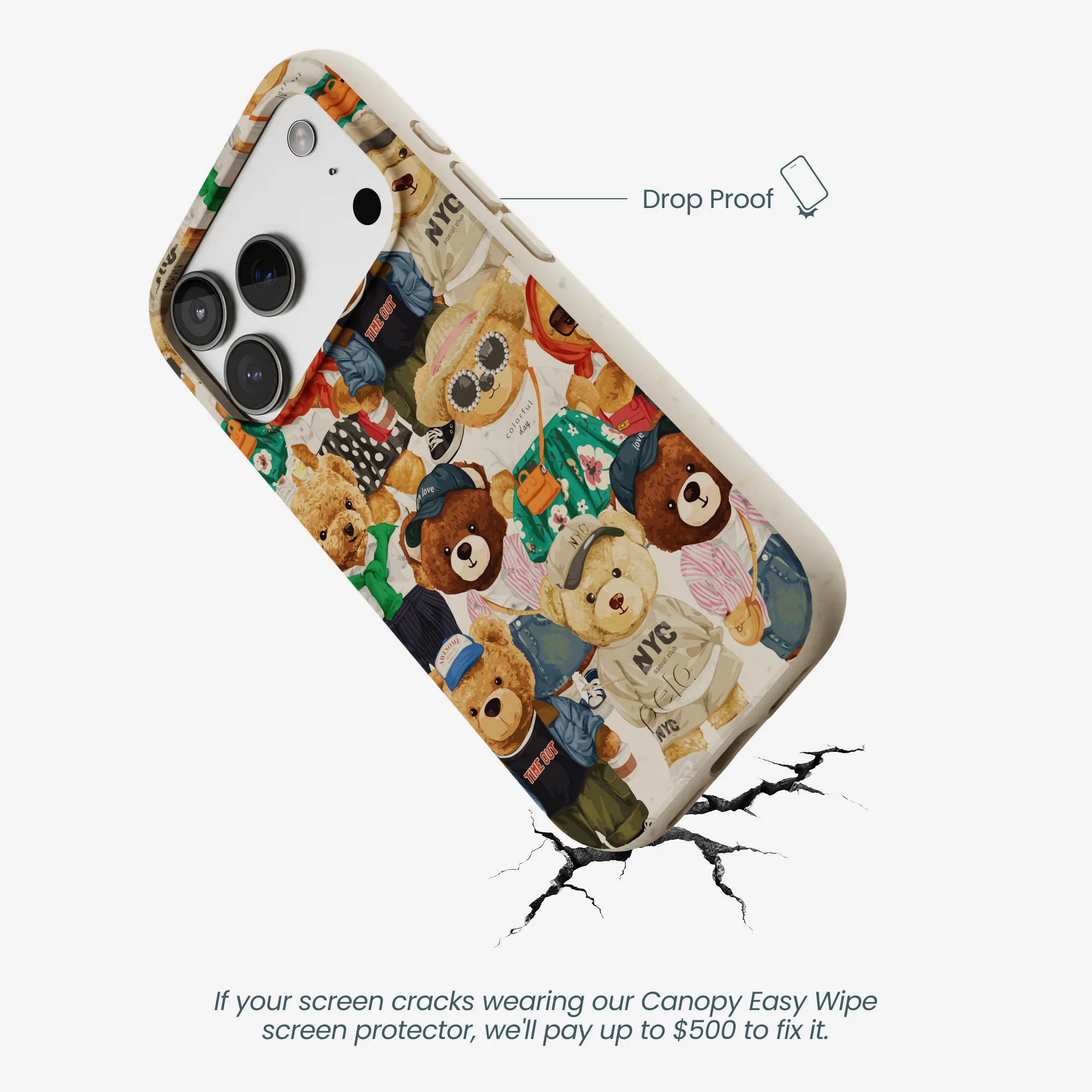 London Fog Unbearably Cute iPhone 17 Pro Case - Image 5