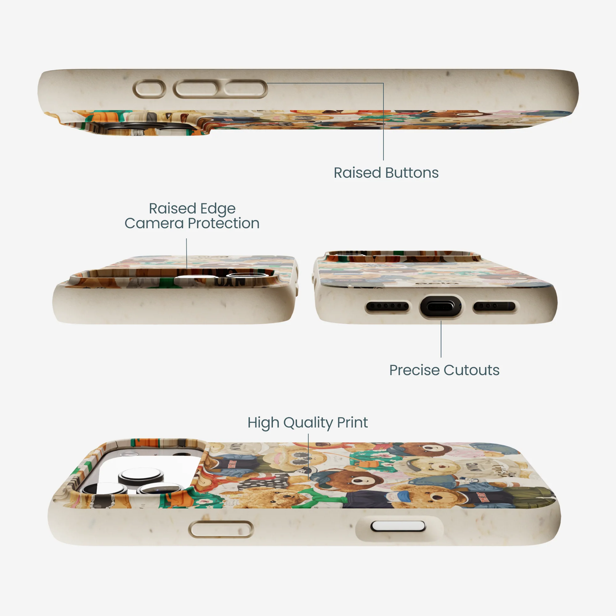 London Fog Unbearably Cute iPhone 17 Pro Max Case - Image 3