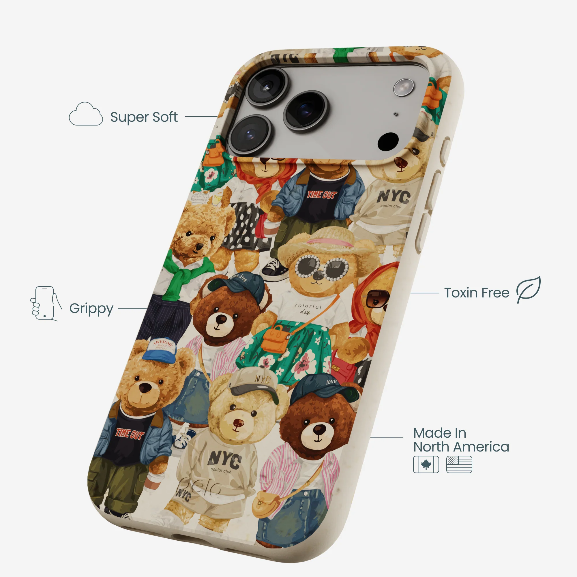 London Fog Unbearably Cute iPhone 17 Pro Max Case - Image 4
