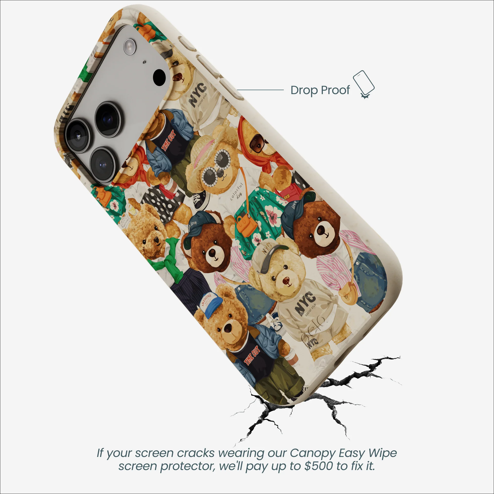 London Fog Unbearably Cute iPhone 17 Pro Max Case - Image 5