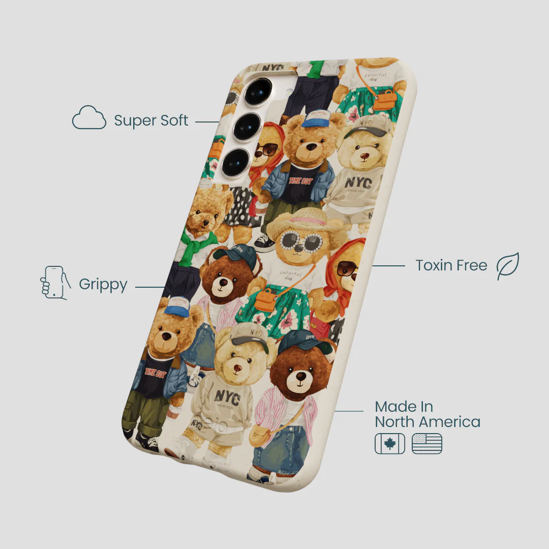 London Fog Unbearably Cute Samsung Galaxy S24+(Plus) Case - Image 4