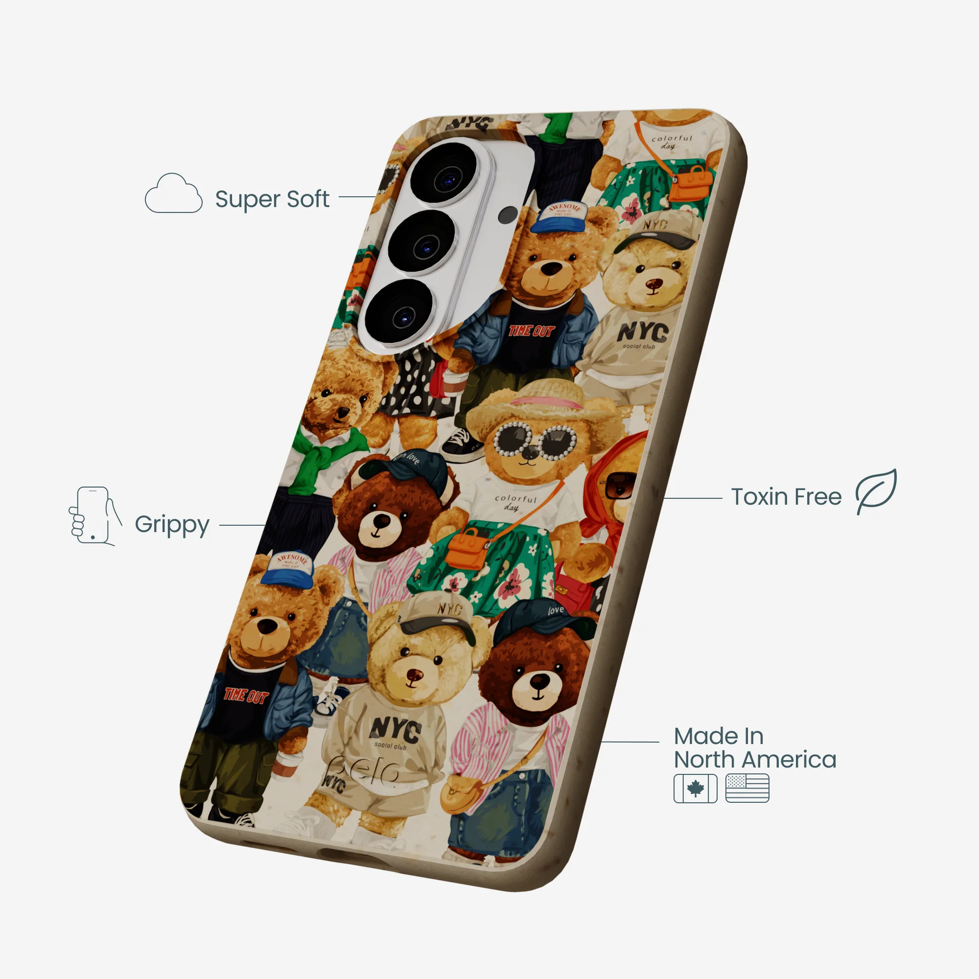 London Fog Unbearably Cute Samsung Galaxy S26 Case - Image 4