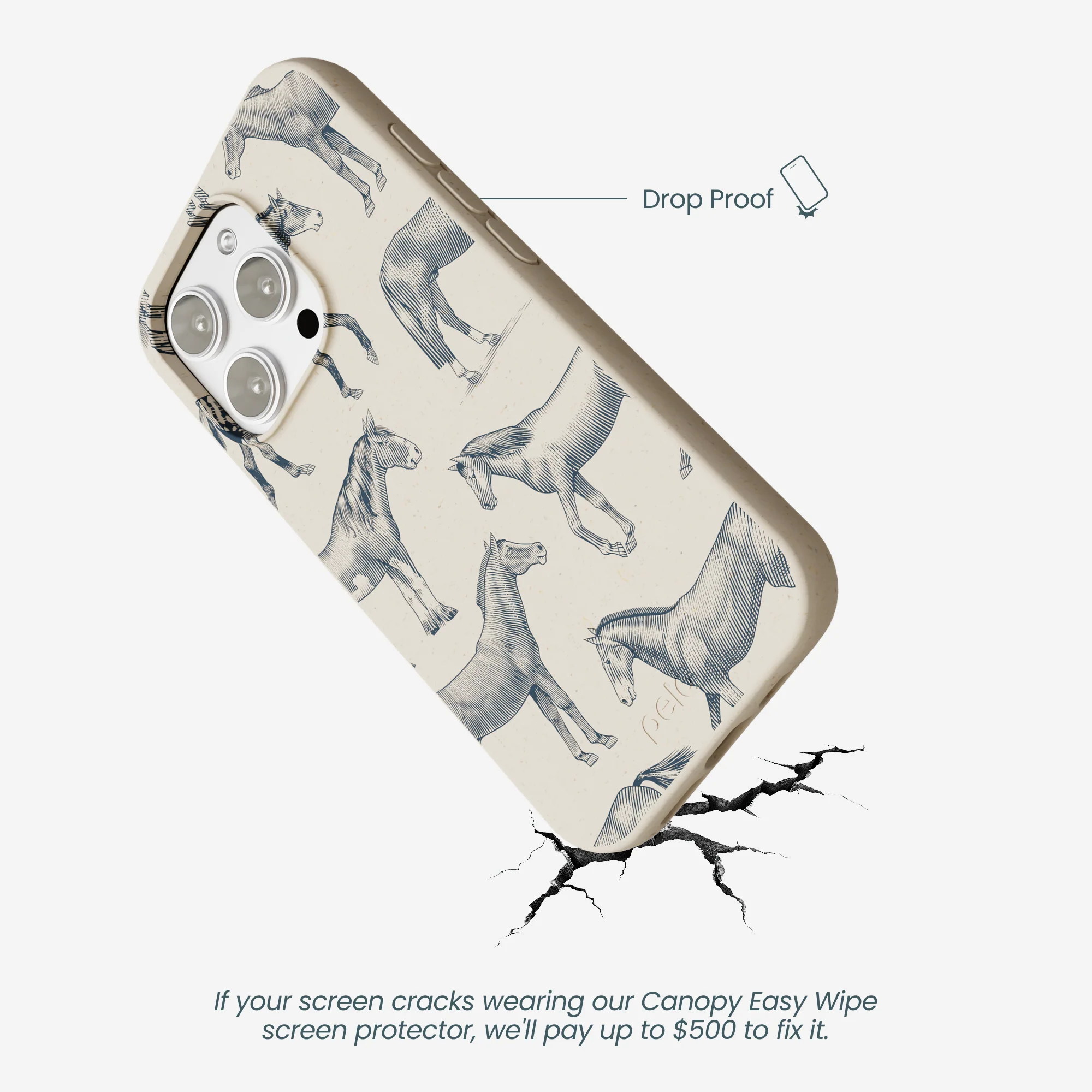 London Fog Vintage Gallop iPhone 16 Pro Max Case - Image 5