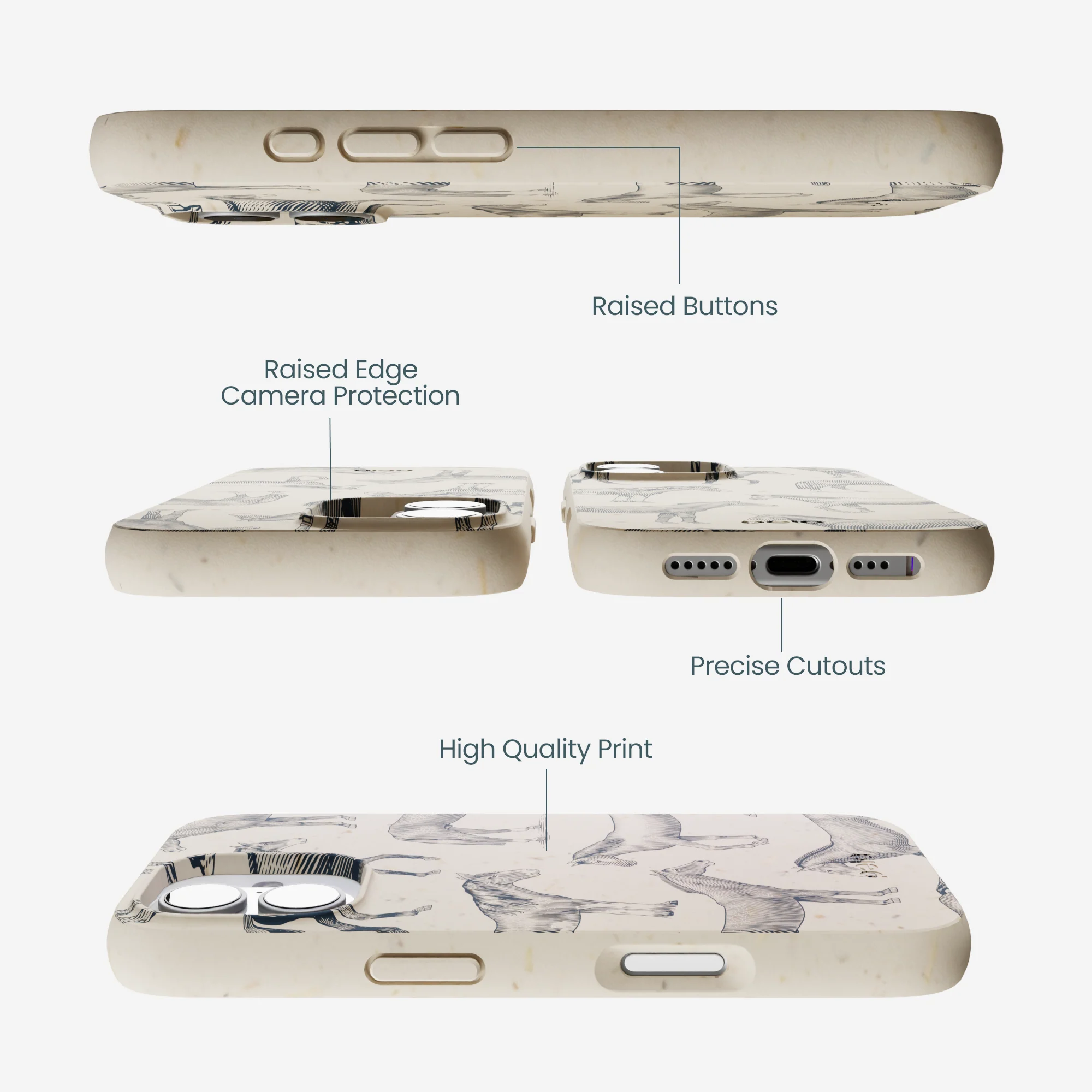 London Fog Vintage Gallop iPhone 17 Case - Image 3