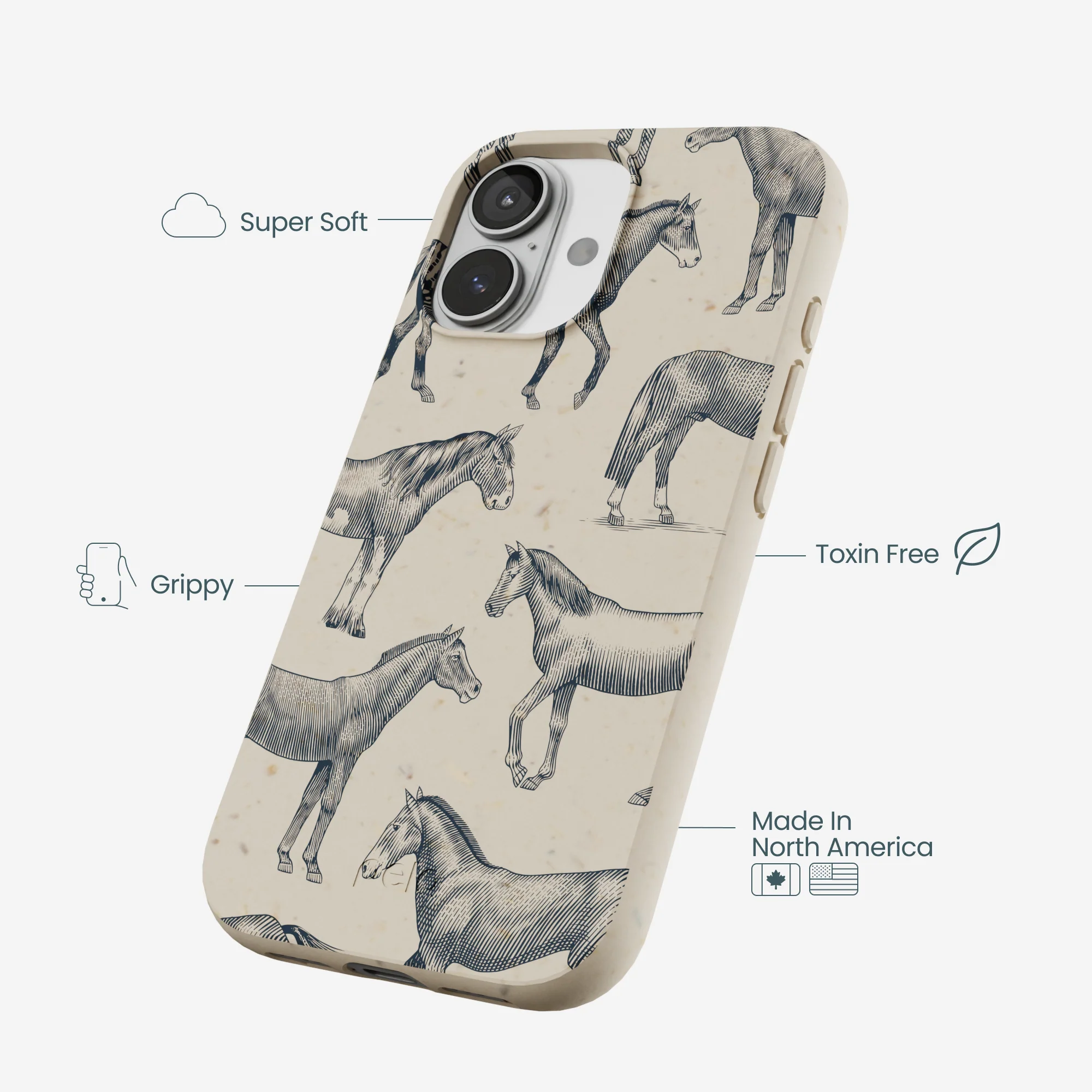 London Fog Vintage Gallop iPhone 17 Case - Image 4
