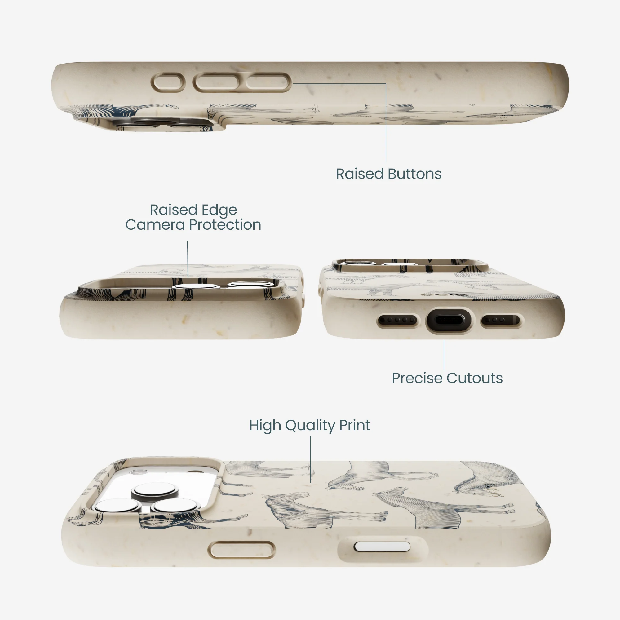 London Fog Vintage Gallop iPhone 17 Pro Case - Image 3