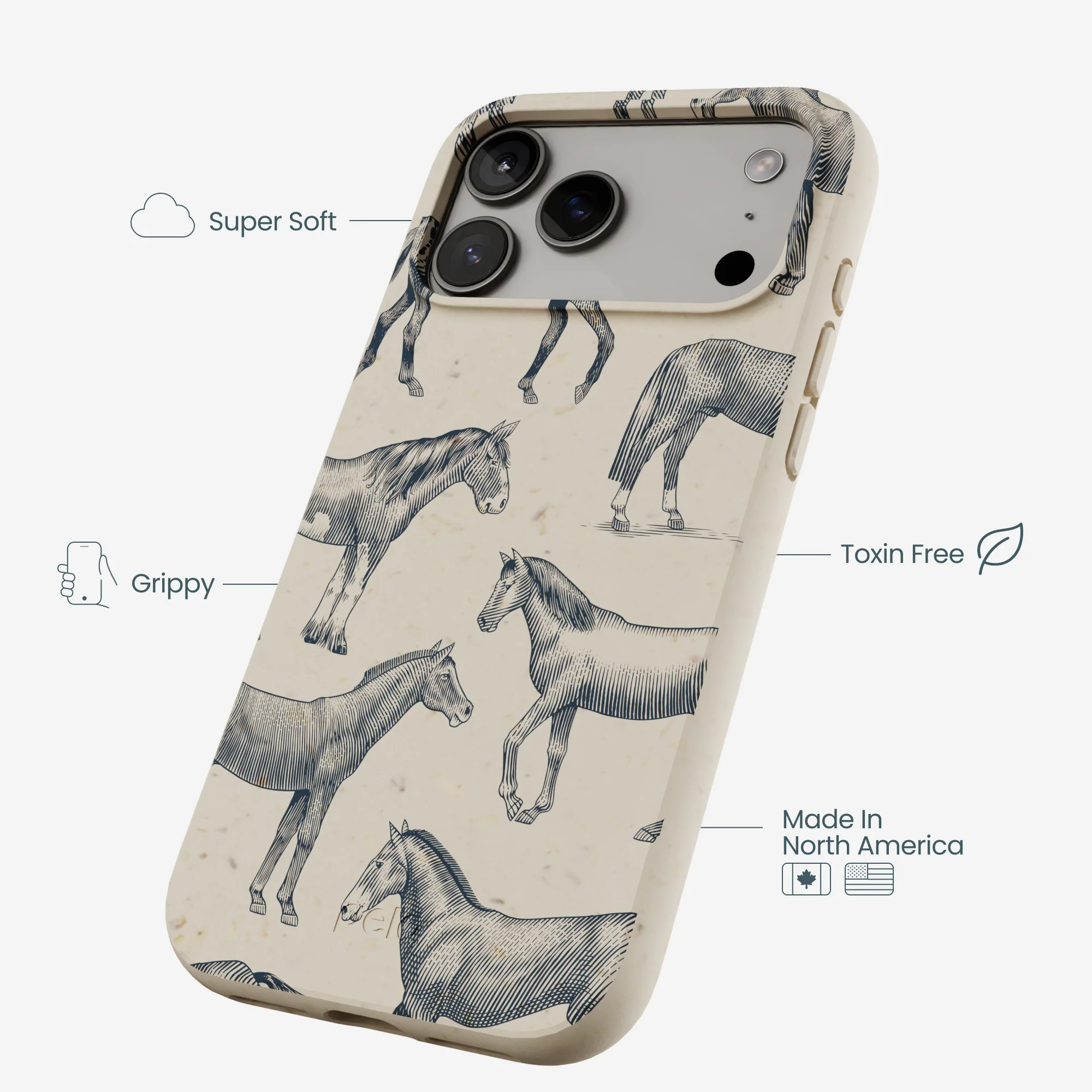 London Fog Vintage Gallop iPhone 17 Pro Max Case - Image 4