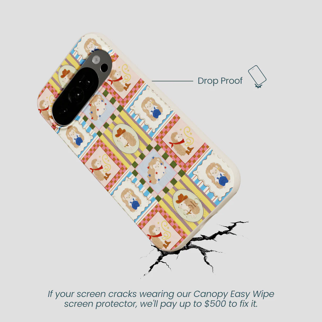 London Fog Western Hedgehog Google Pixel 10/10 Pro Case - Image 5