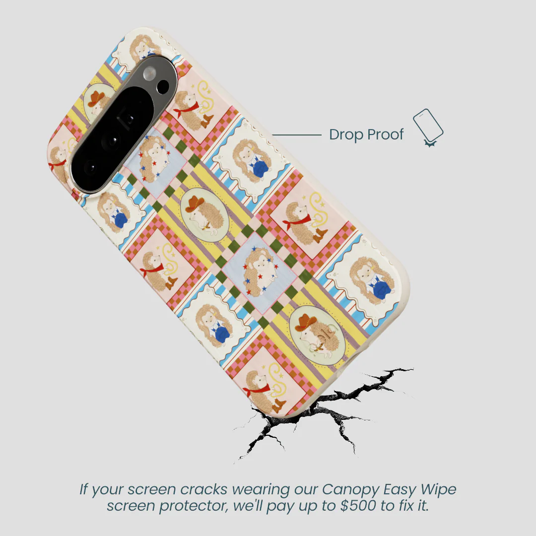 London Fog Western Hedgehog Google Pixel 10 Pro XL Case - Image 5